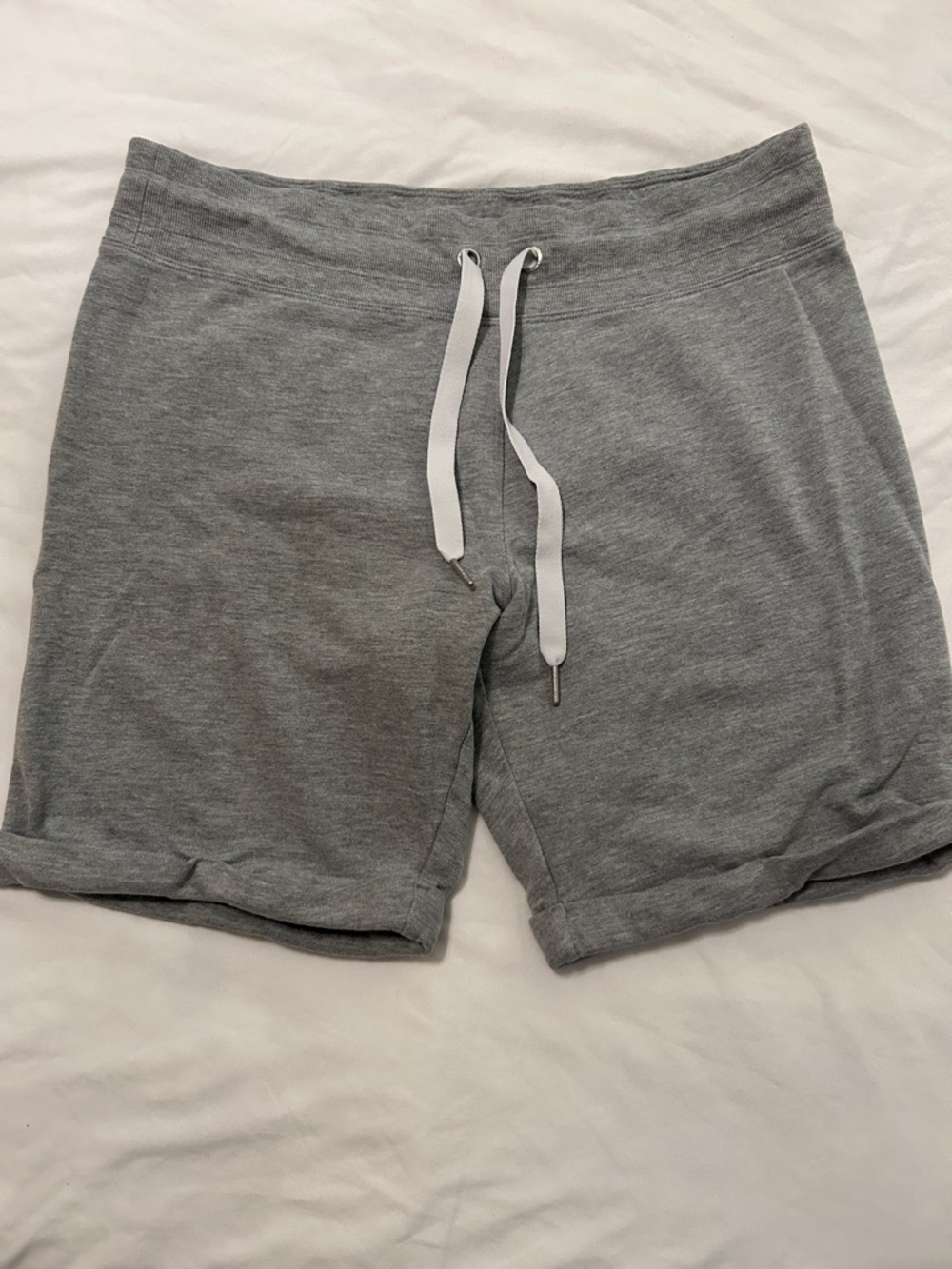 Calvin Klein Performance Womens Gray Casual Drawstring Shorts